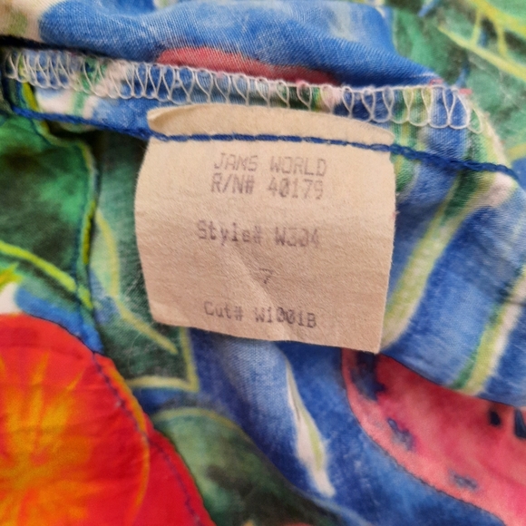 Jams World Vintage Marilyn Tropical Flower and Fruit Print Short Sun Dress - Picture 5 of 16